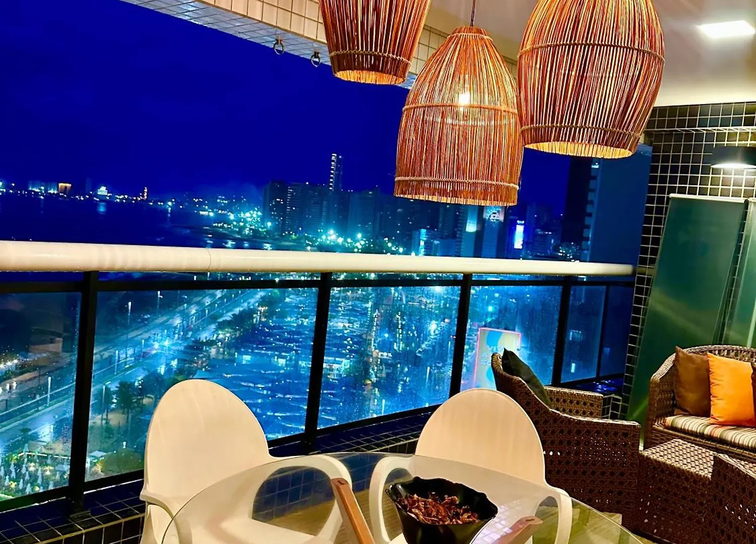 Ed Landscape Apt Luxo De 2 Quartos Frente Mar 福塔雷萨 0*,