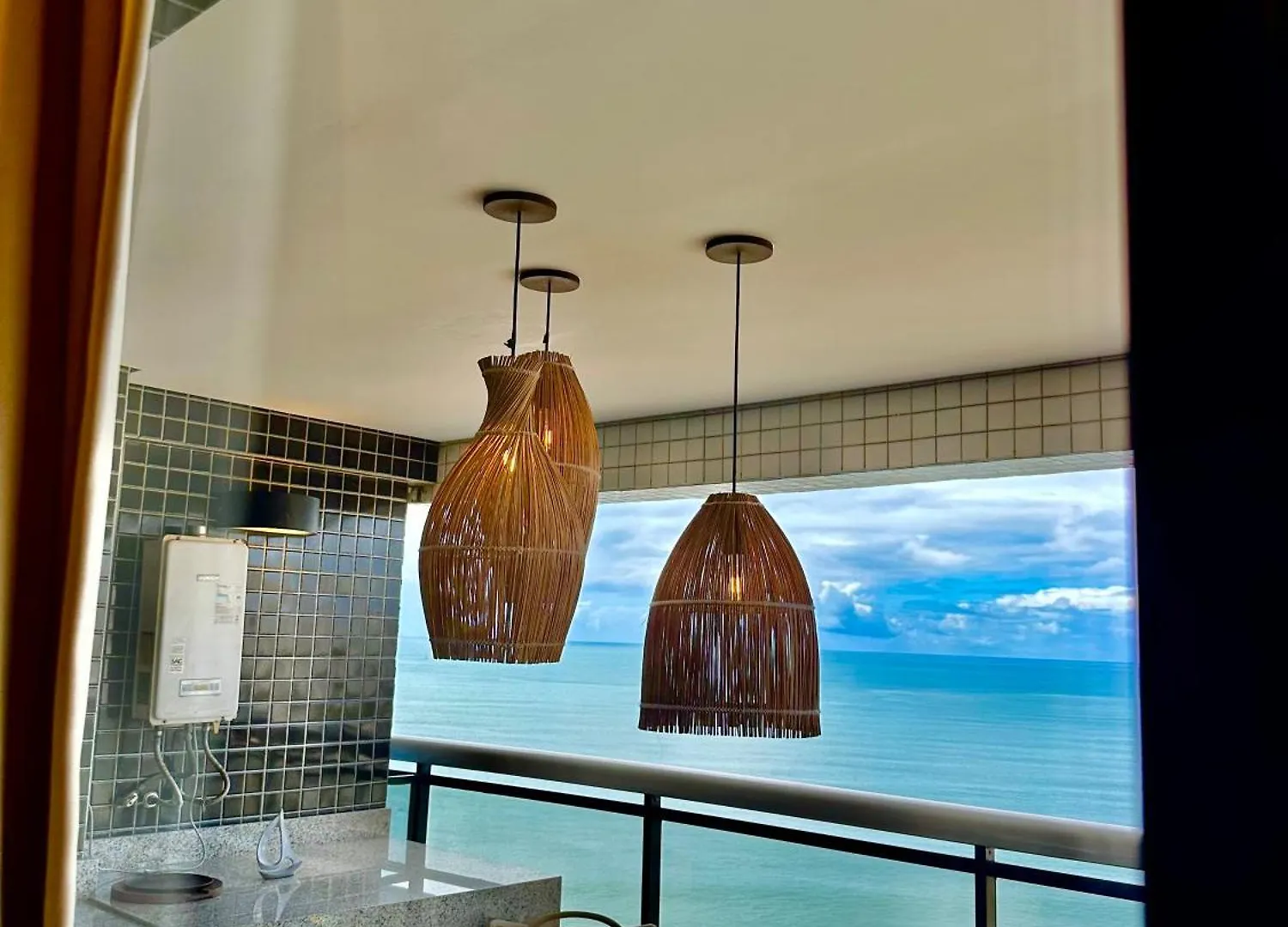 Ed Landscape Apt Luxo De 2 Quartos Frente Mar 福塔雷萨