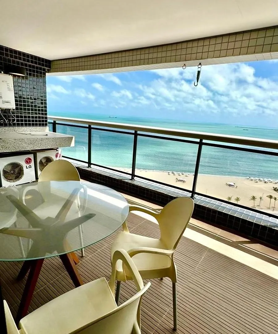 Ed Landscape Apt Luxo De 2 Quartos Frente Mar 포르탈레자