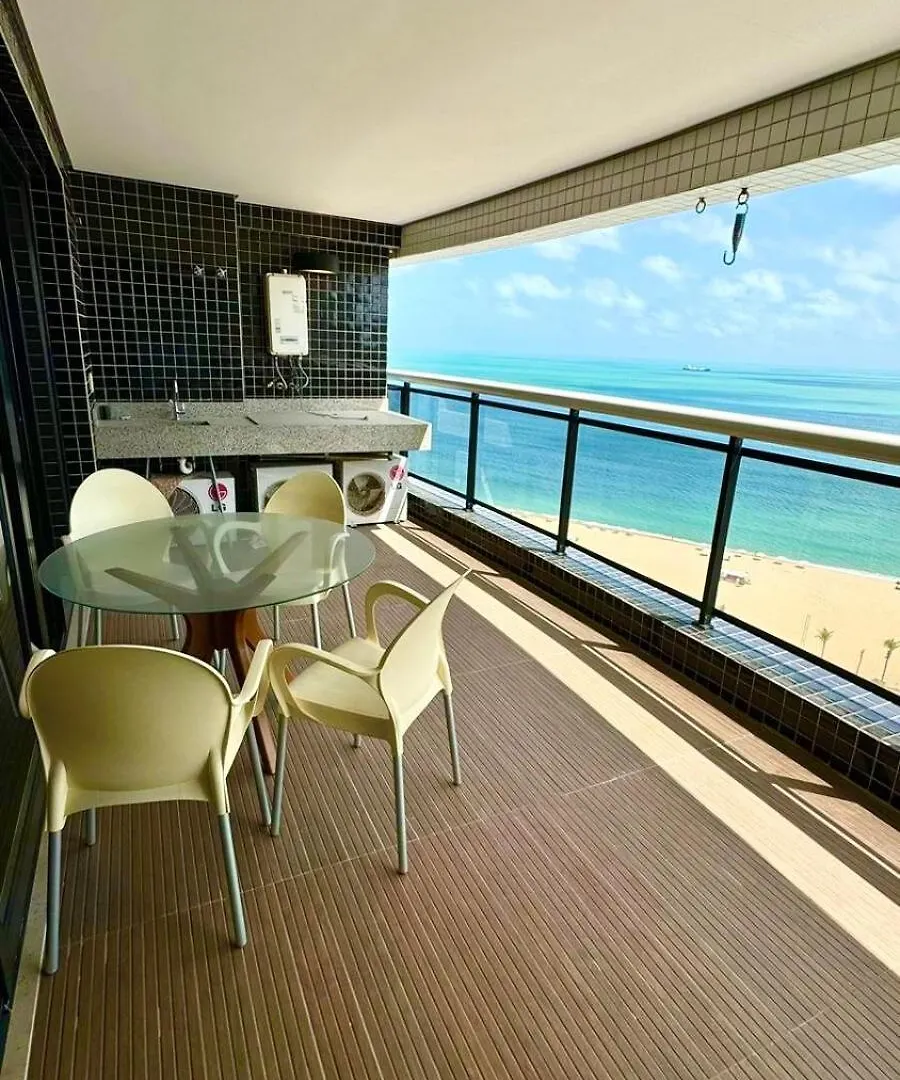 Ed Landscape Apt Luxo De 2 Quartos Frente Mar 포르탈레자 브라질